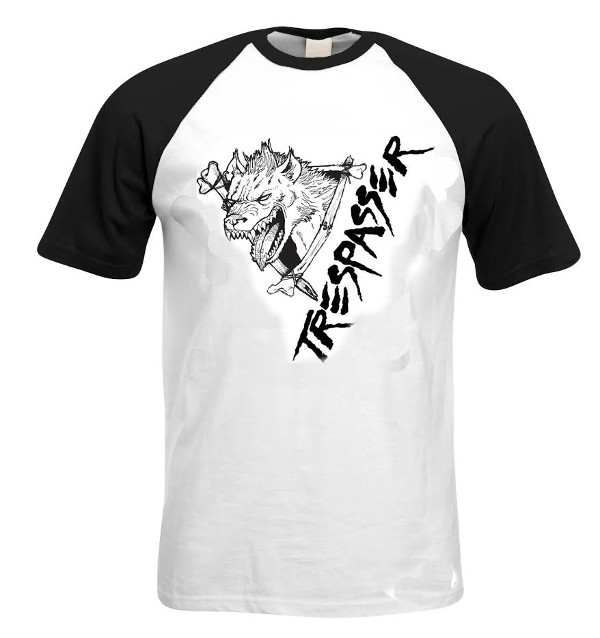 Trespasser baseball shirt